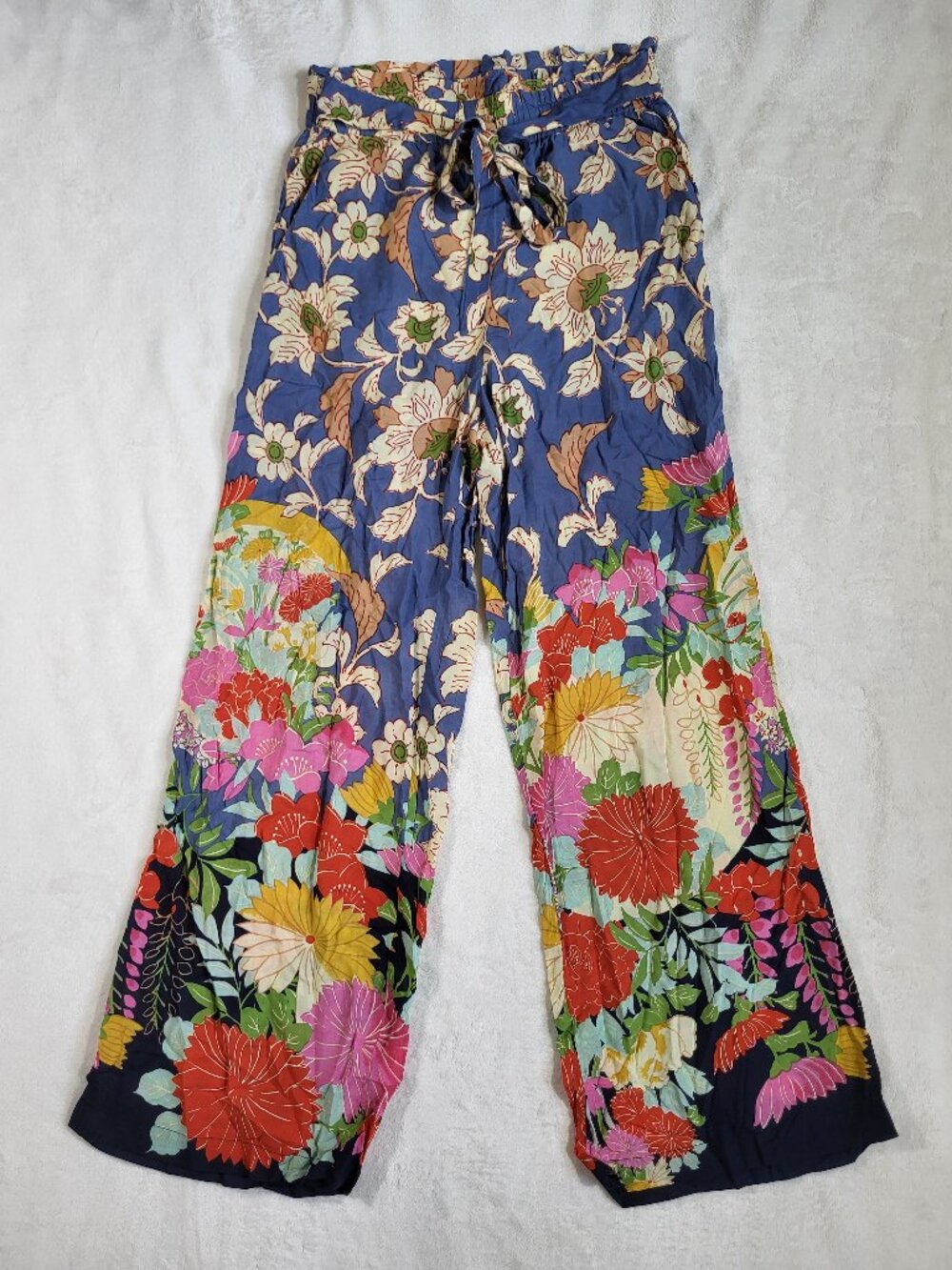 Anthropologie Leilani Paperbag Wide-Leg Pants - Small - Picture 3 of 11